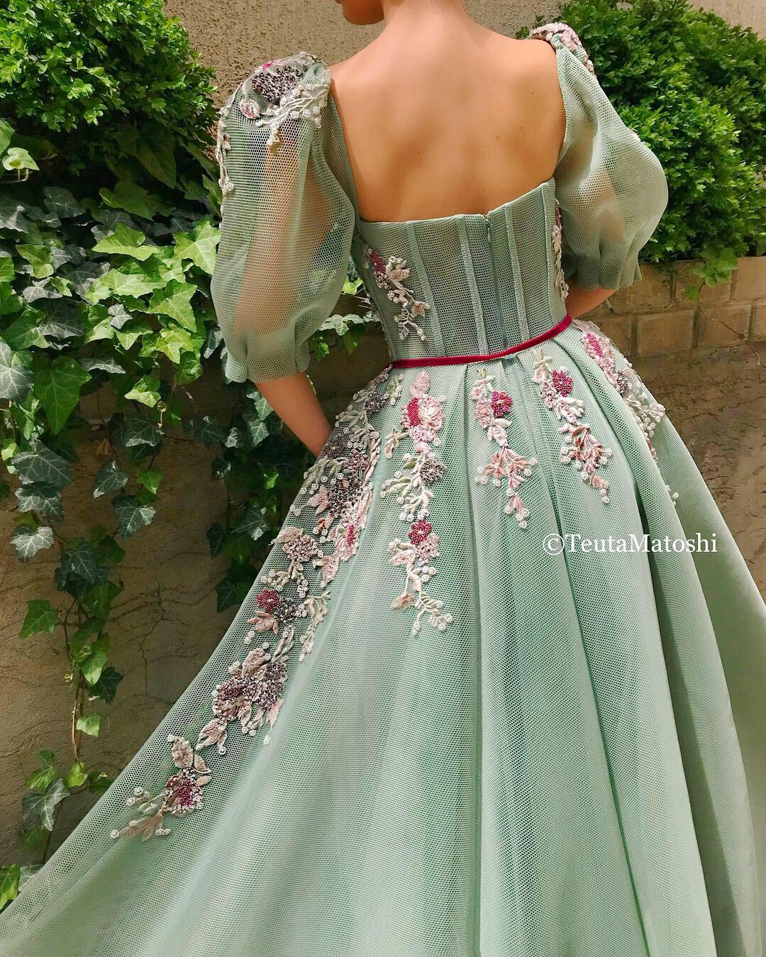 Mossy Bloom Gown - Image 3