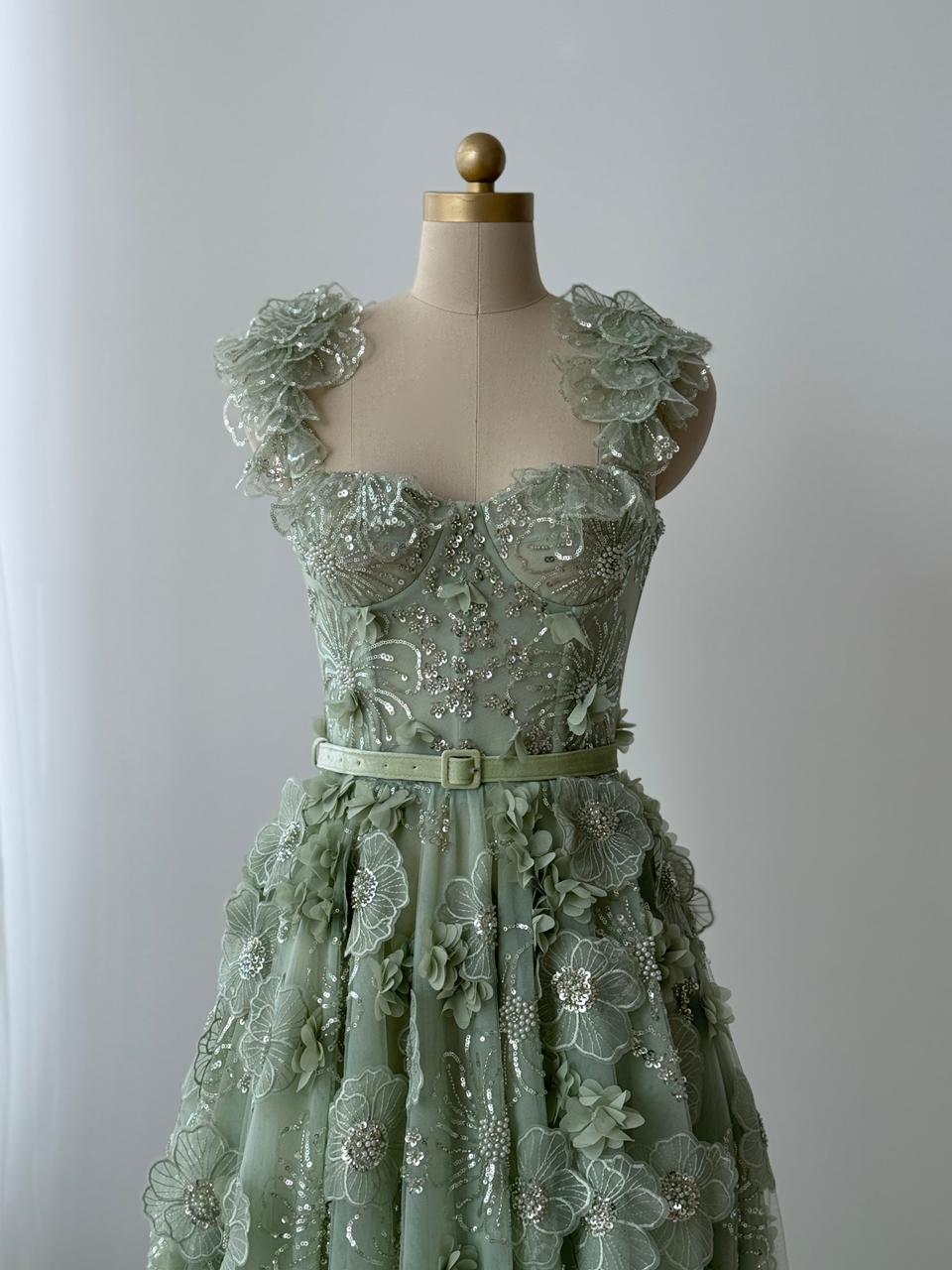 Nature’s Whisper Corset Gown - Image 2