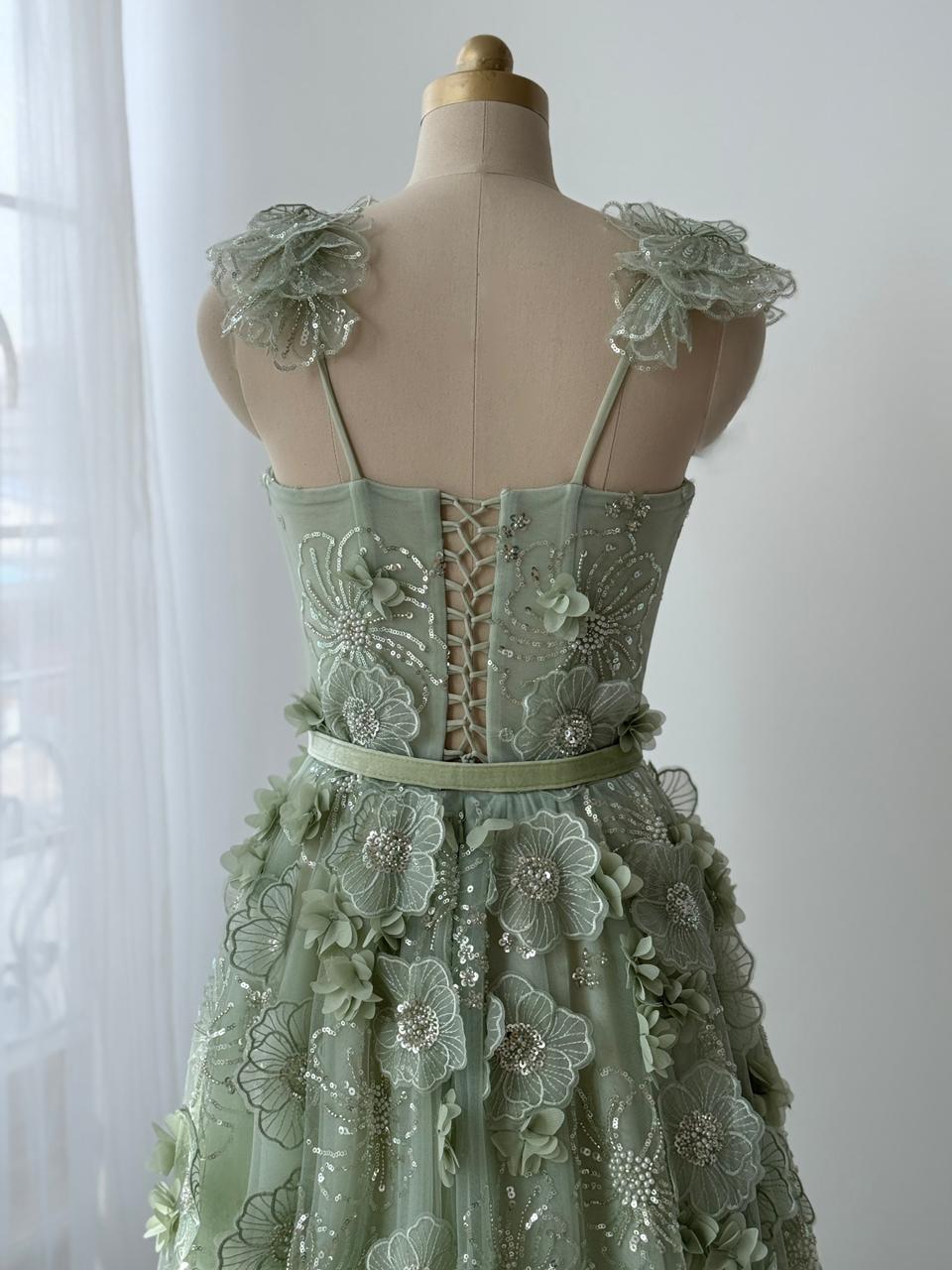 Nature’s Whisper Corset Gown - Image 3