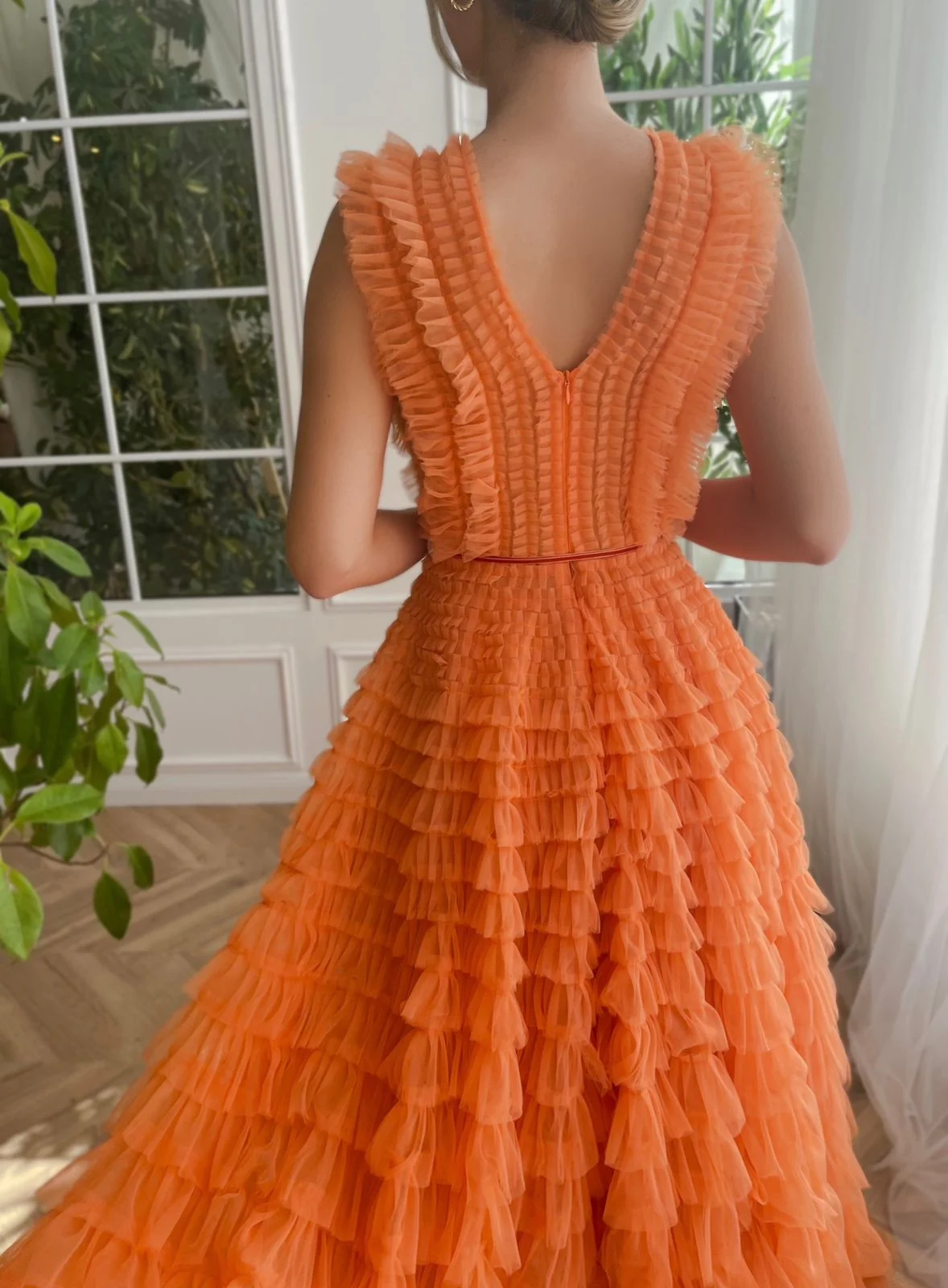 Nectar Ruffle Gown - Image 3