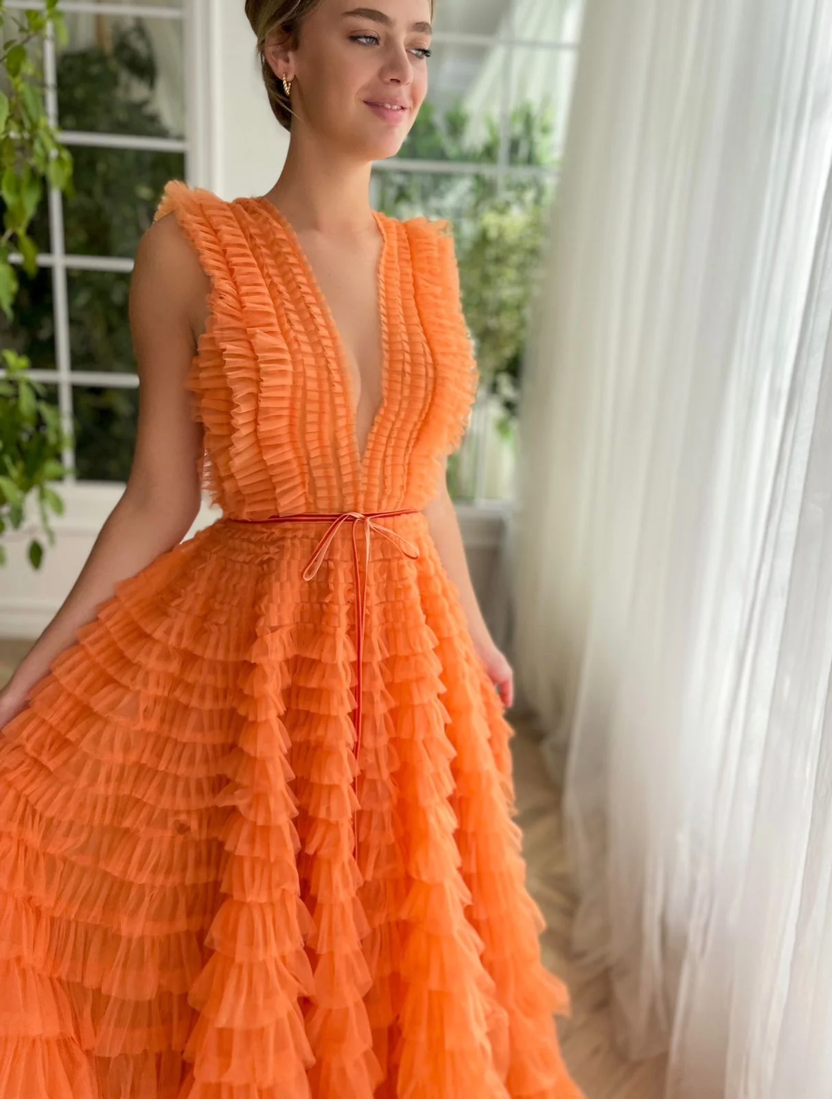 Nectar Ruffle Gown - Image 4