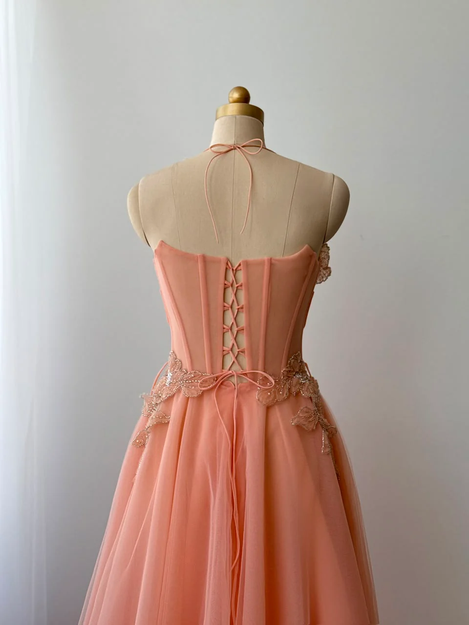 Nectarine Arabesque Gown - Image 3