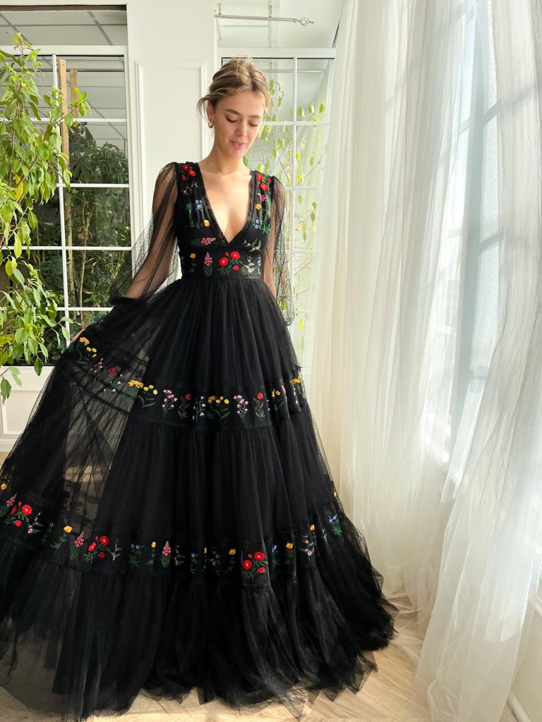 Nightfall Bouquet Gown - Image 2