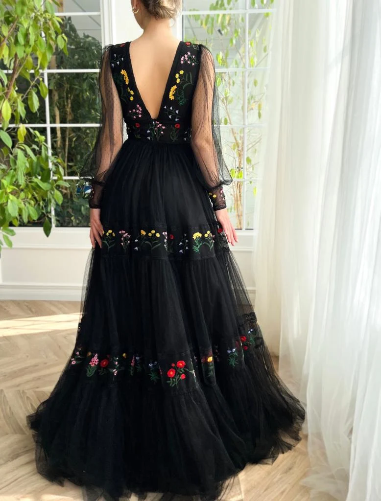 Nightfall Bouquet Gown - Image 3