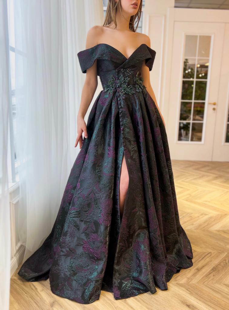 Noir Nostalgia Gown - Image 2