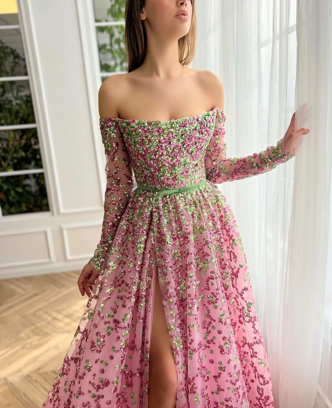 Pink Elysian Elegance Gown - Image 2
