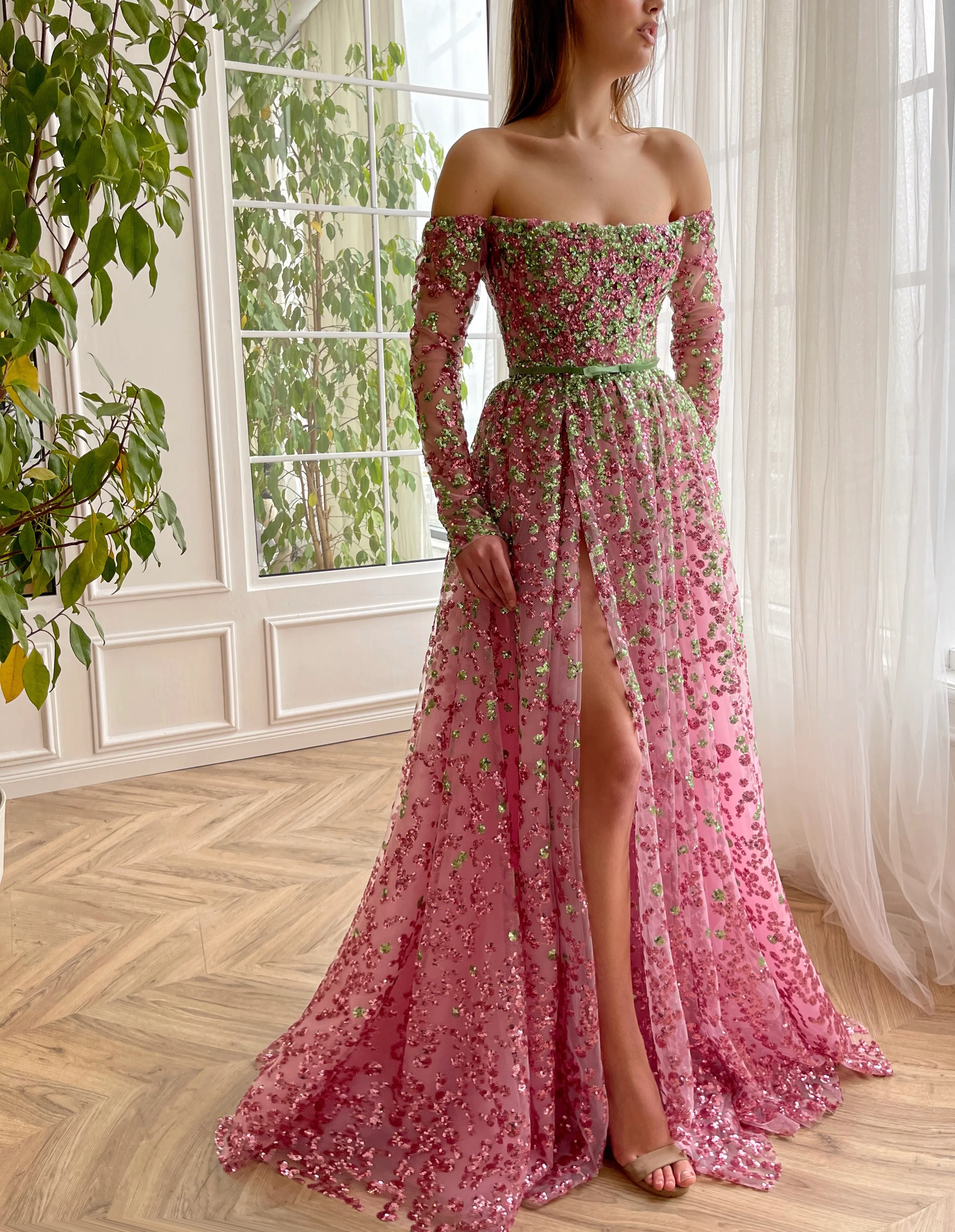 Pink Elysian Elegance Gown - Image 3