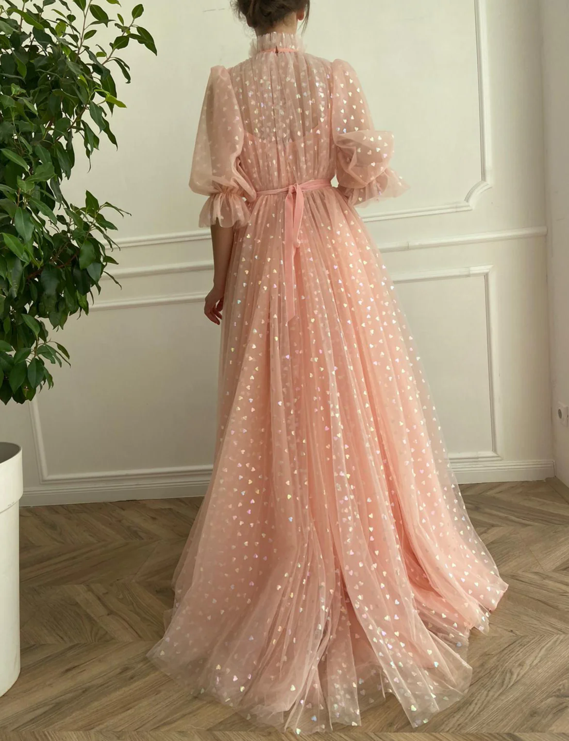 Pink Hearty Gown - Image 3