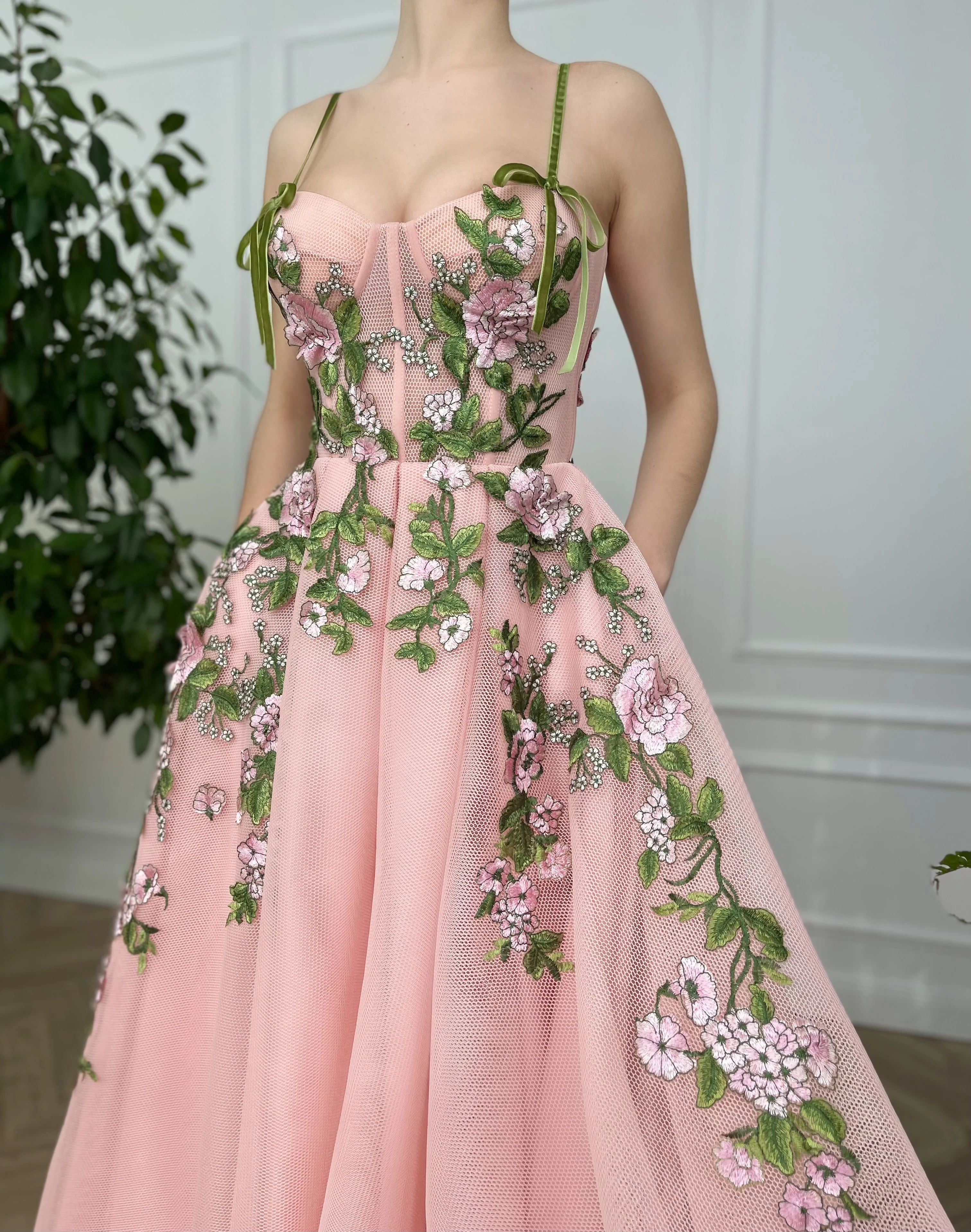 Pink Ivy Whimsical Gown - Image 3