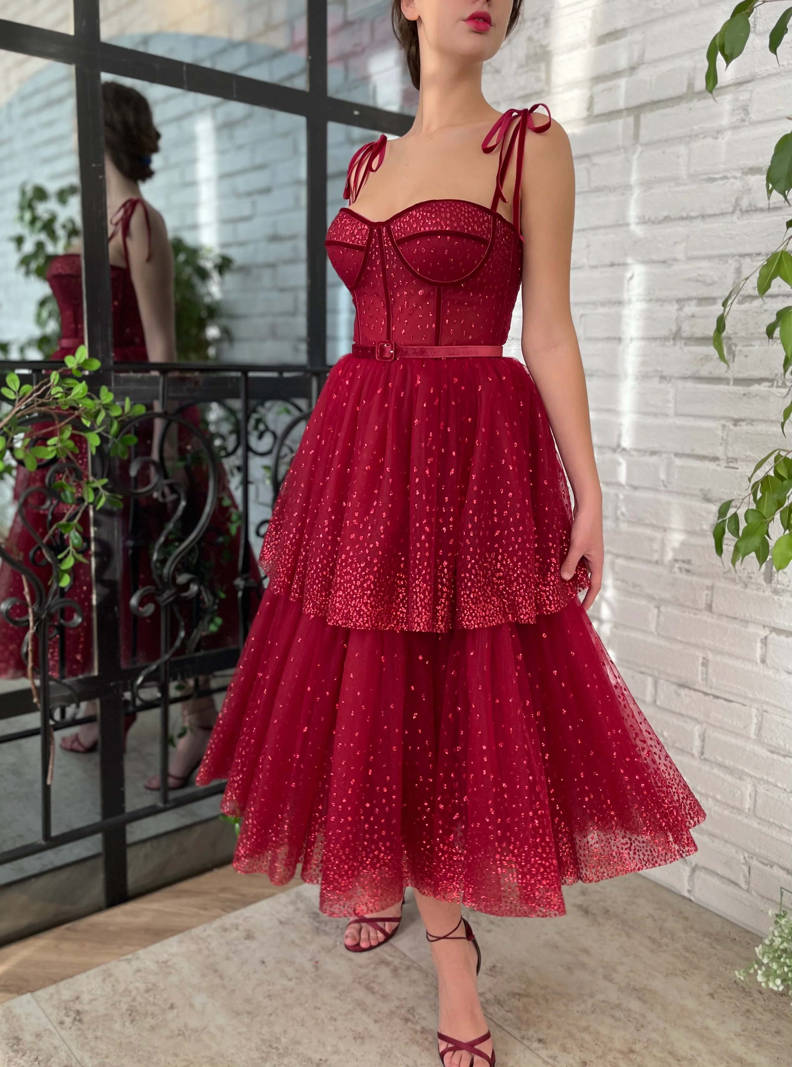 Poinsettia Dress