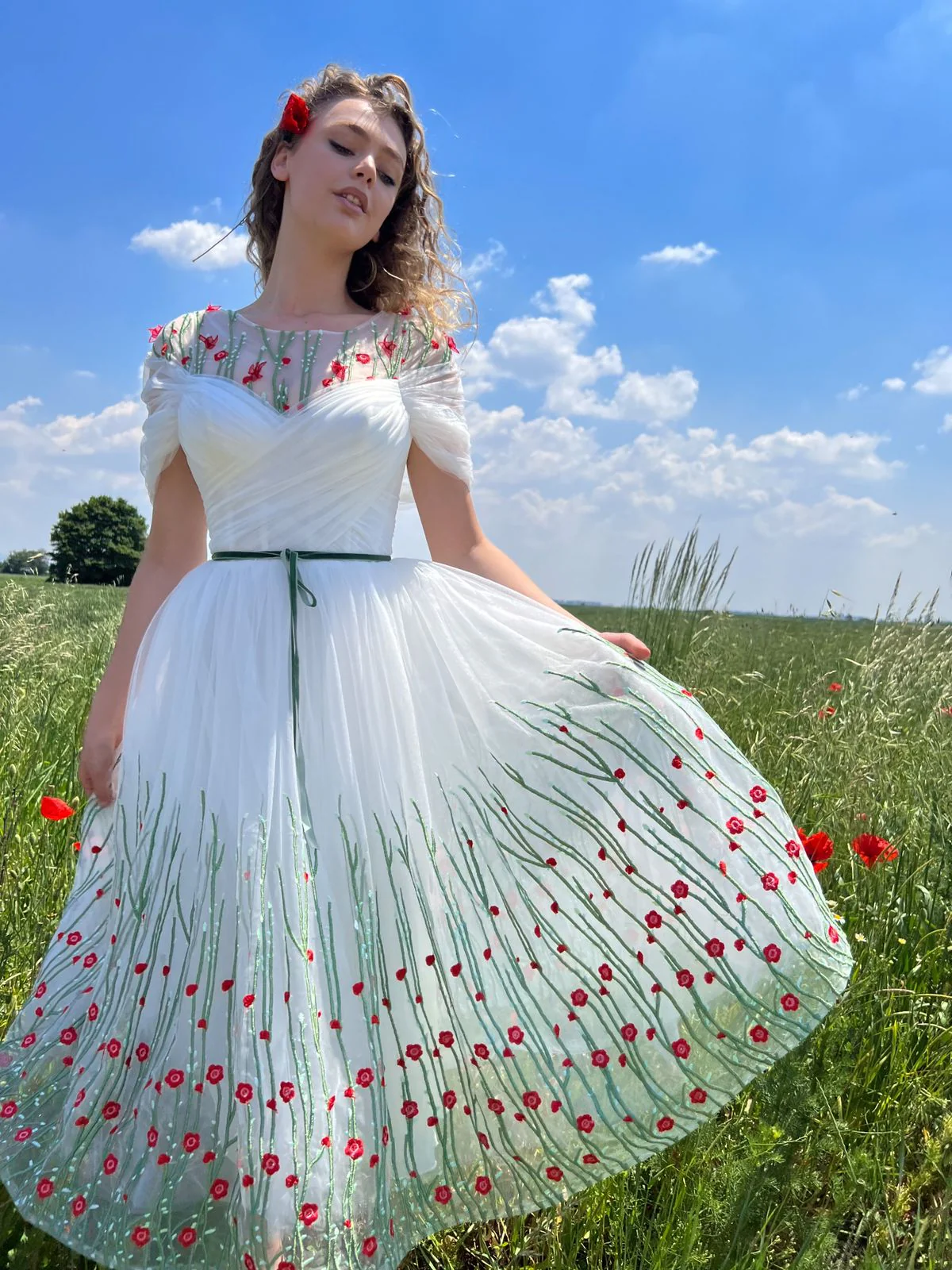 Poppy Fields Gown - Image 8