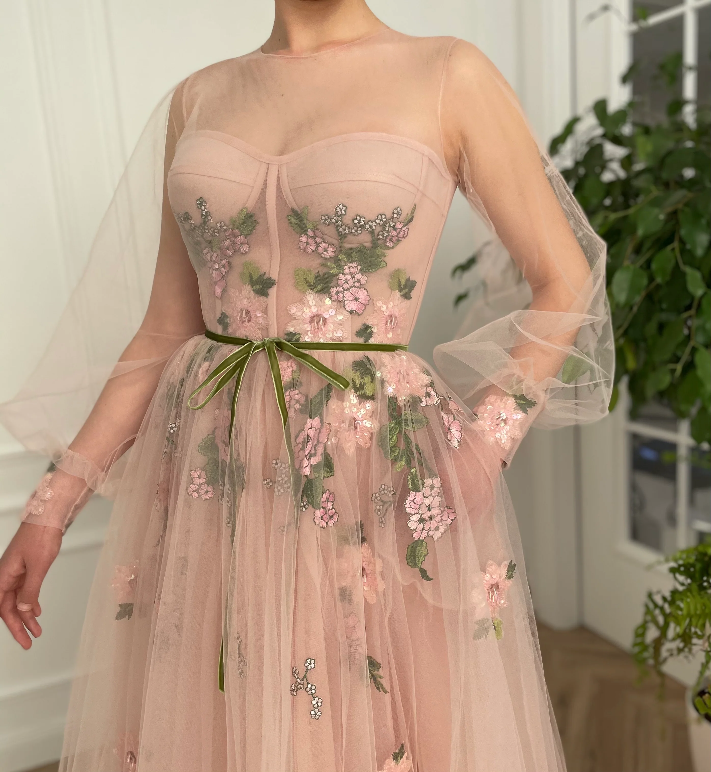 Peony Blush Dress - Image 3