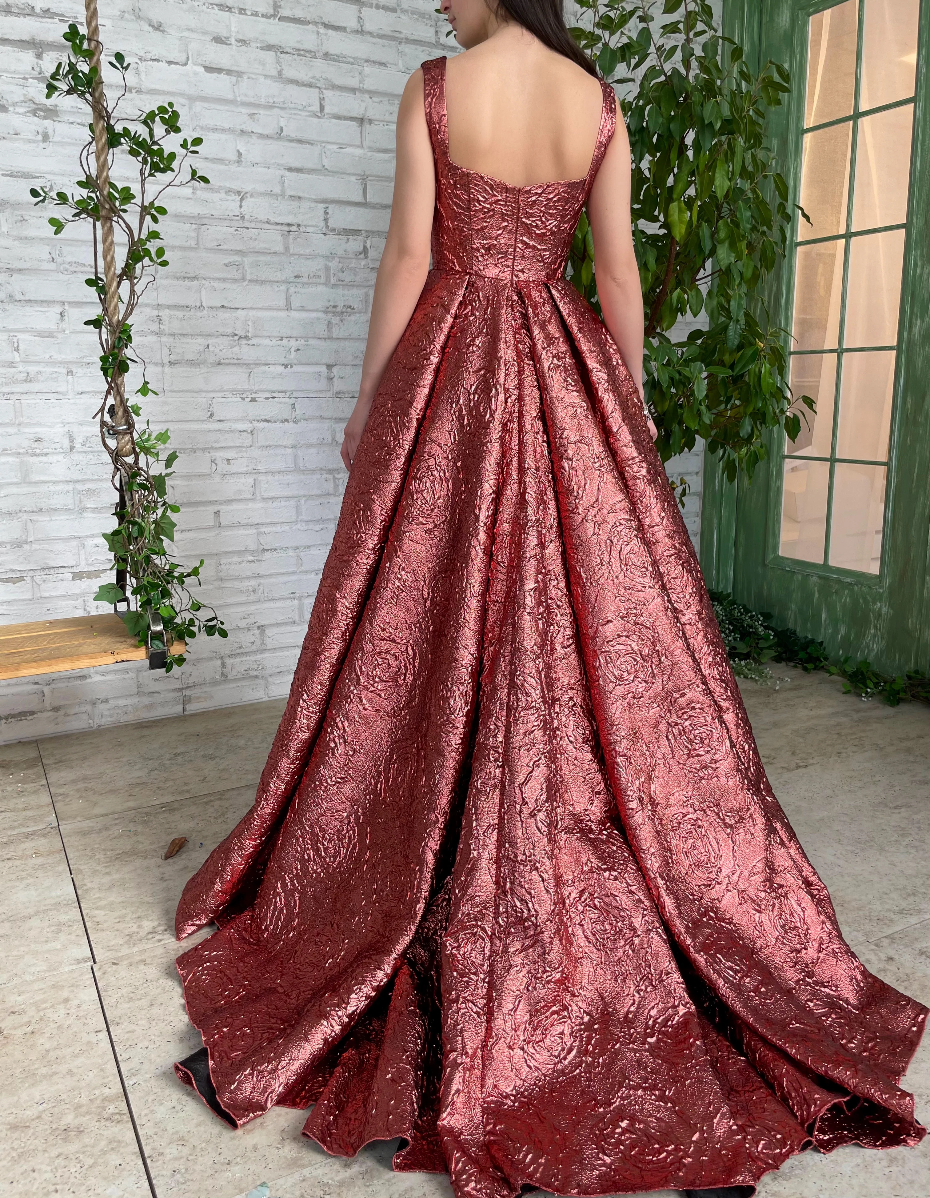 Rose Gold Opera Gown - Image 4