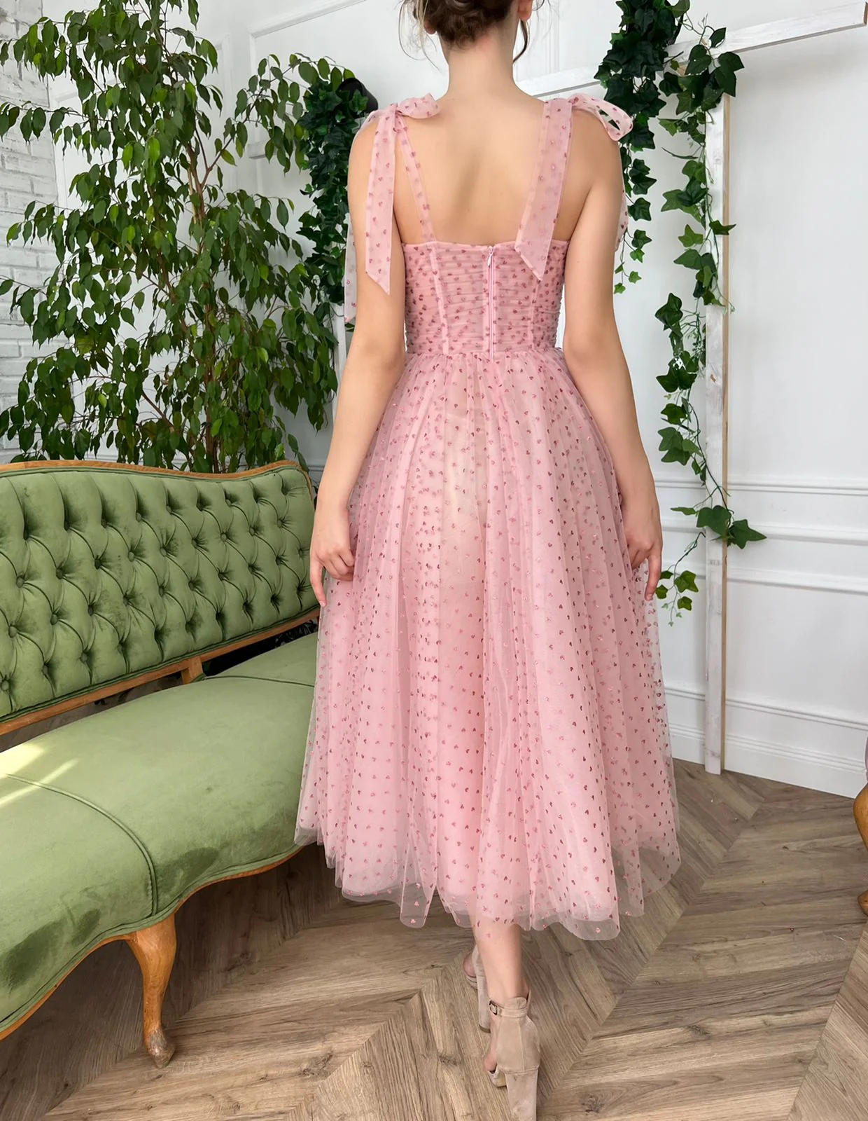 Rosé Hearts Gown - Image 5