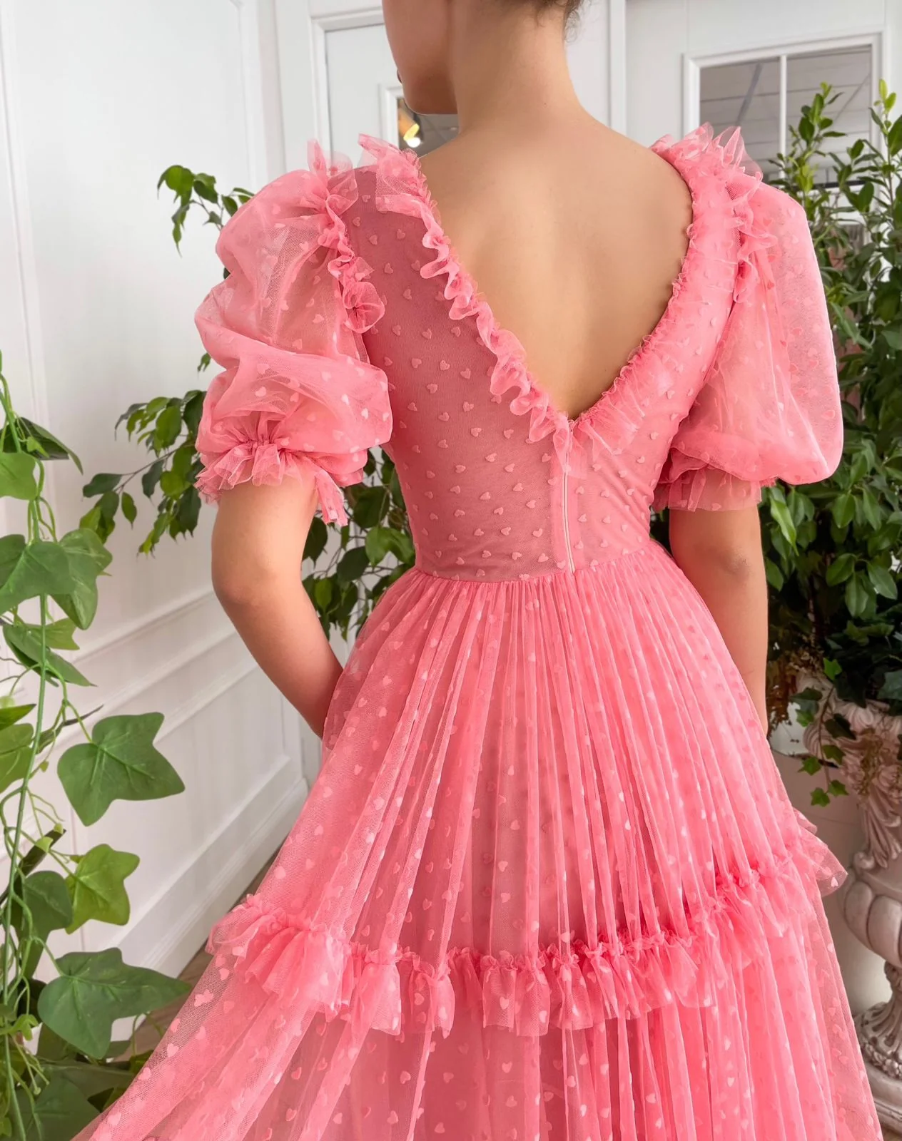 Rose Romance Tulle Gown - Image 3