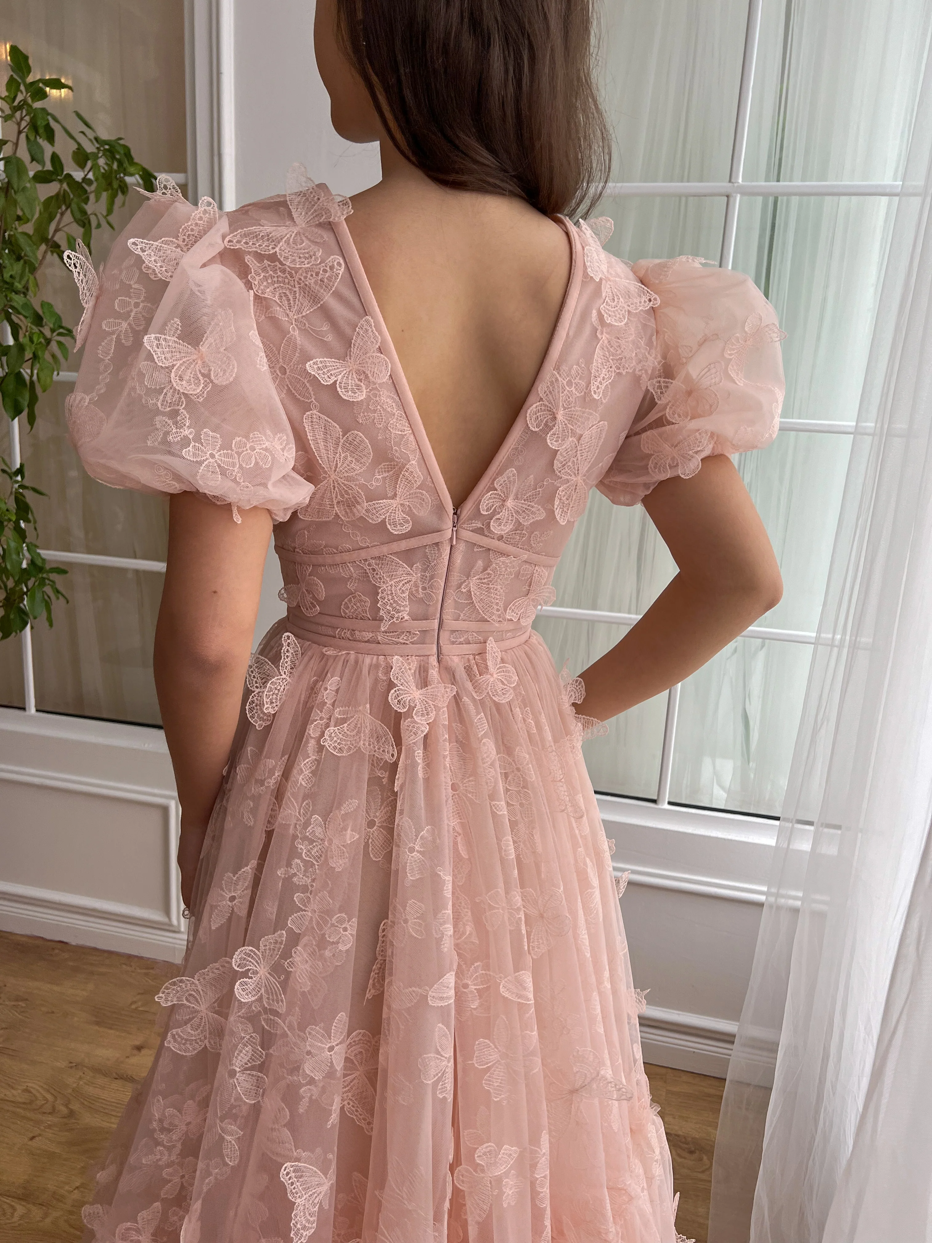Rosette Papillon Gown - Image 5