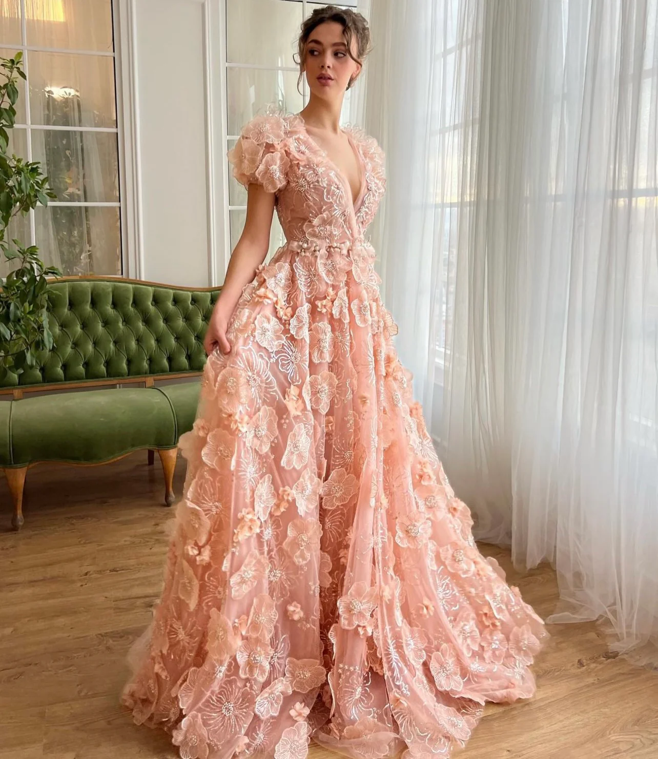 Rosy Grace Gown - Image 2