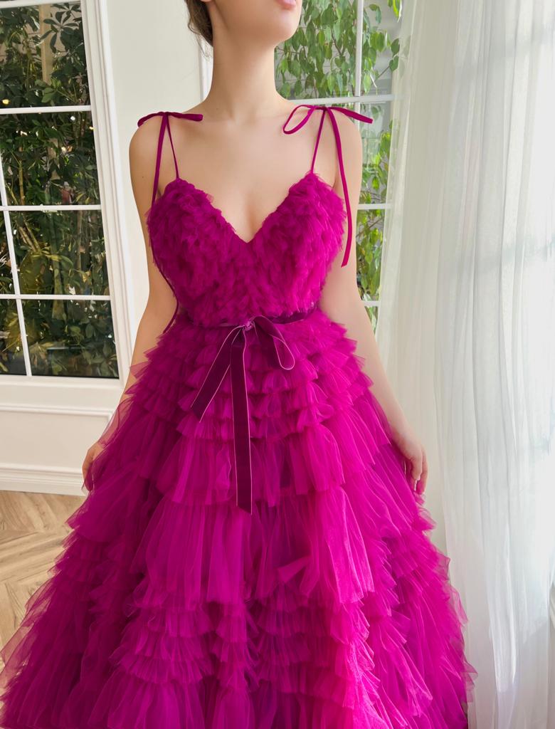 Ruffled Roseate Gown - Image 2