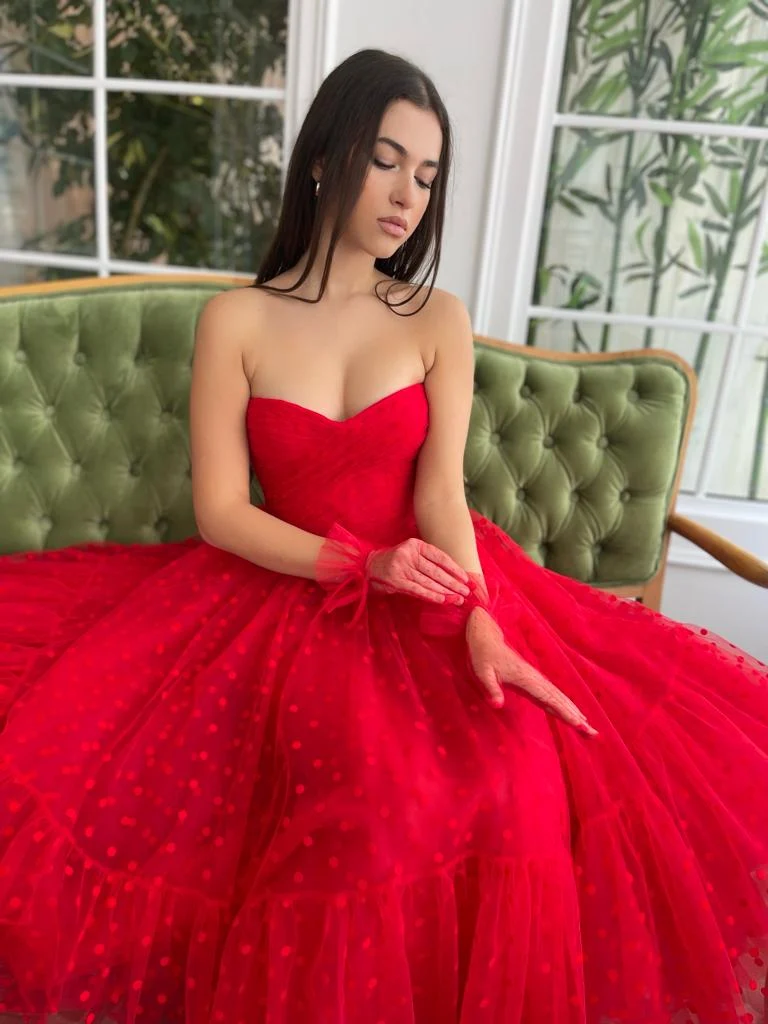 Scarlet Charm Dress - Image 4