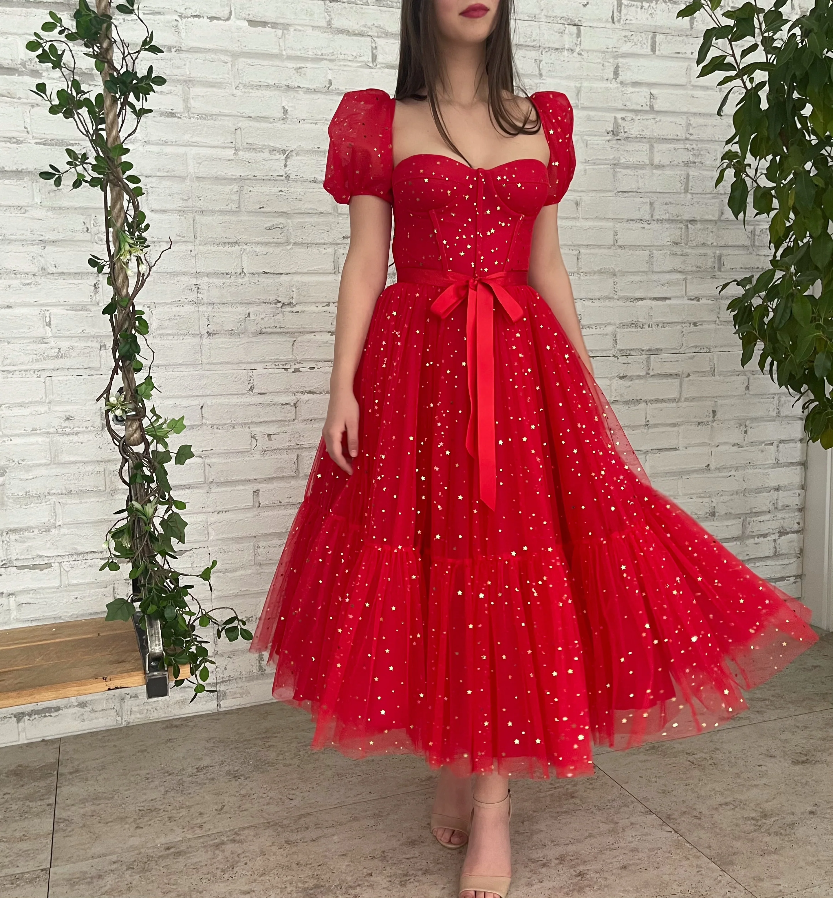 Scarlet Stargazer Dress - Image 2