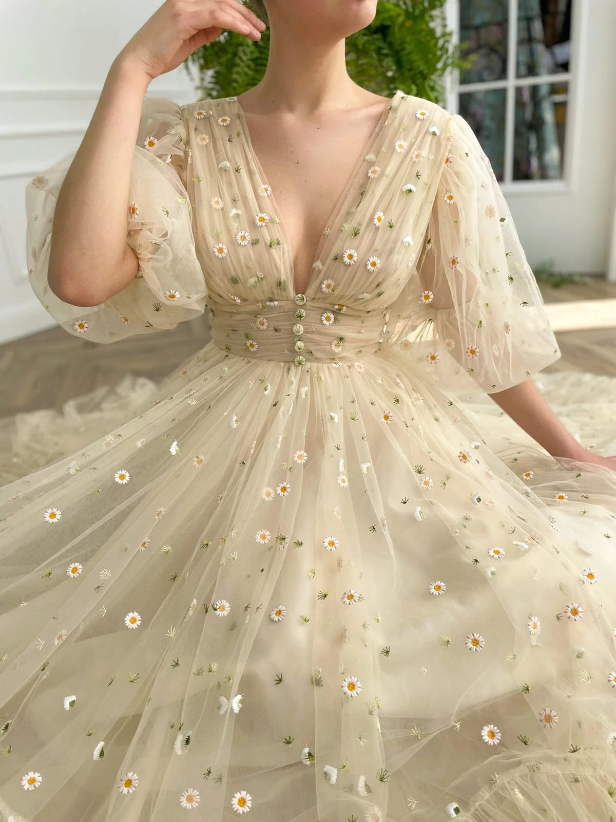 Sea of Daisies Dress - Image 2