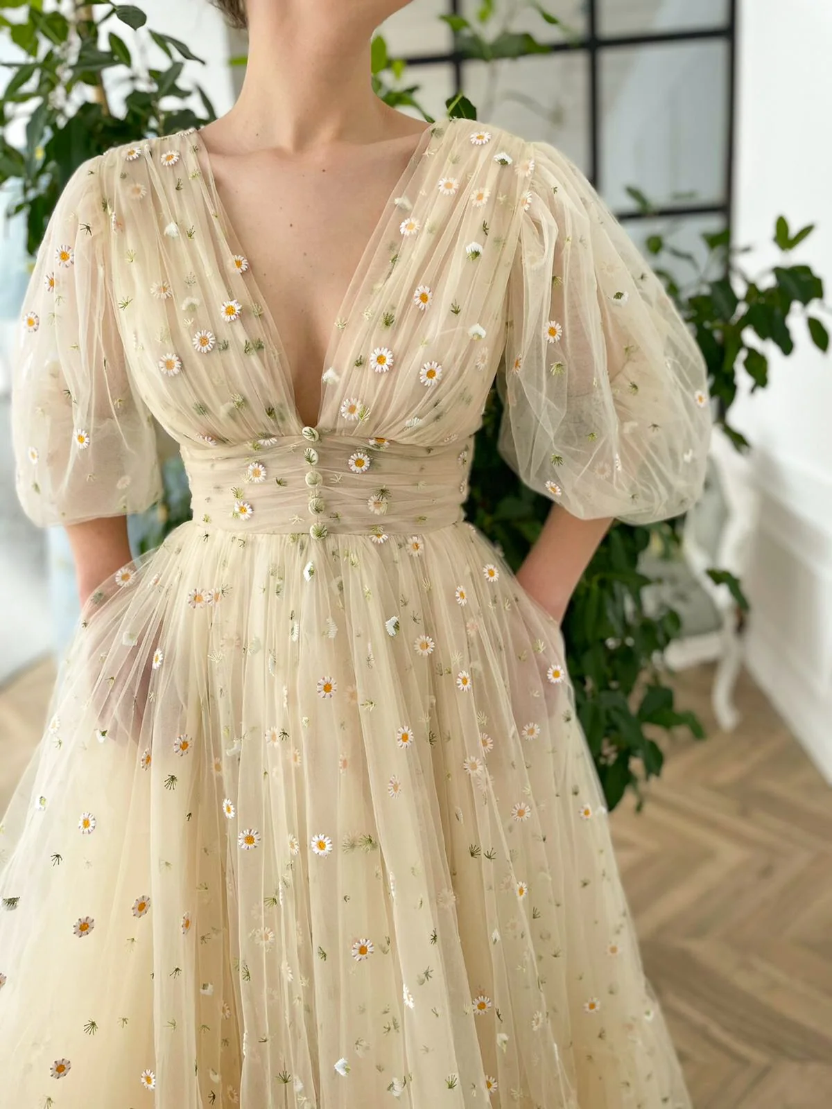 Sea of Daisies Dress - Image 3
