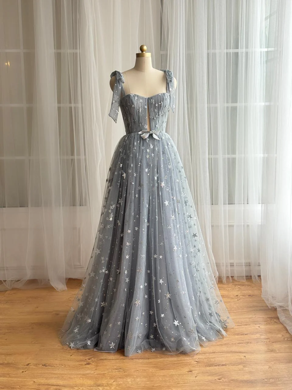 Silver Starry Gown
