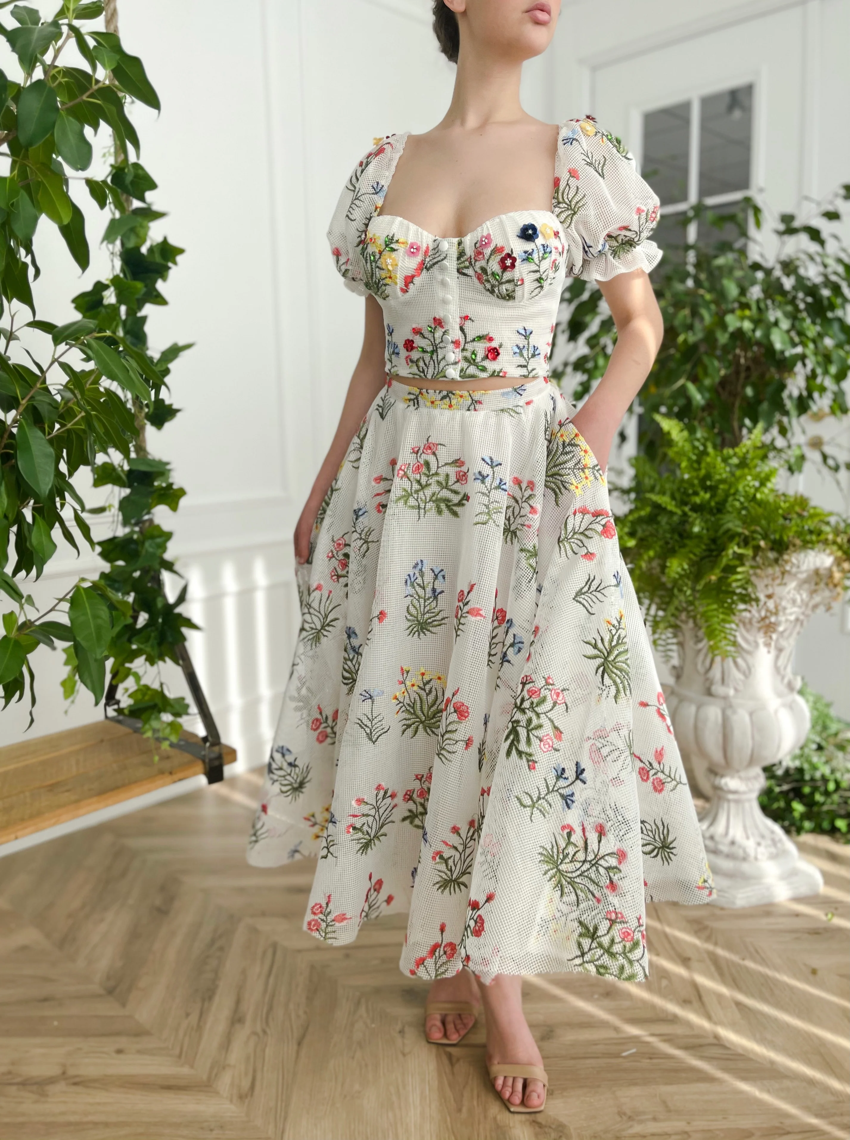 The Wildflowers Two-piece Dress