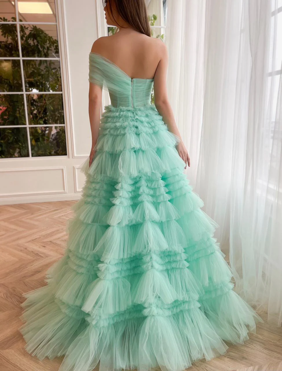 Turquoise Temptation Gown - Image 4