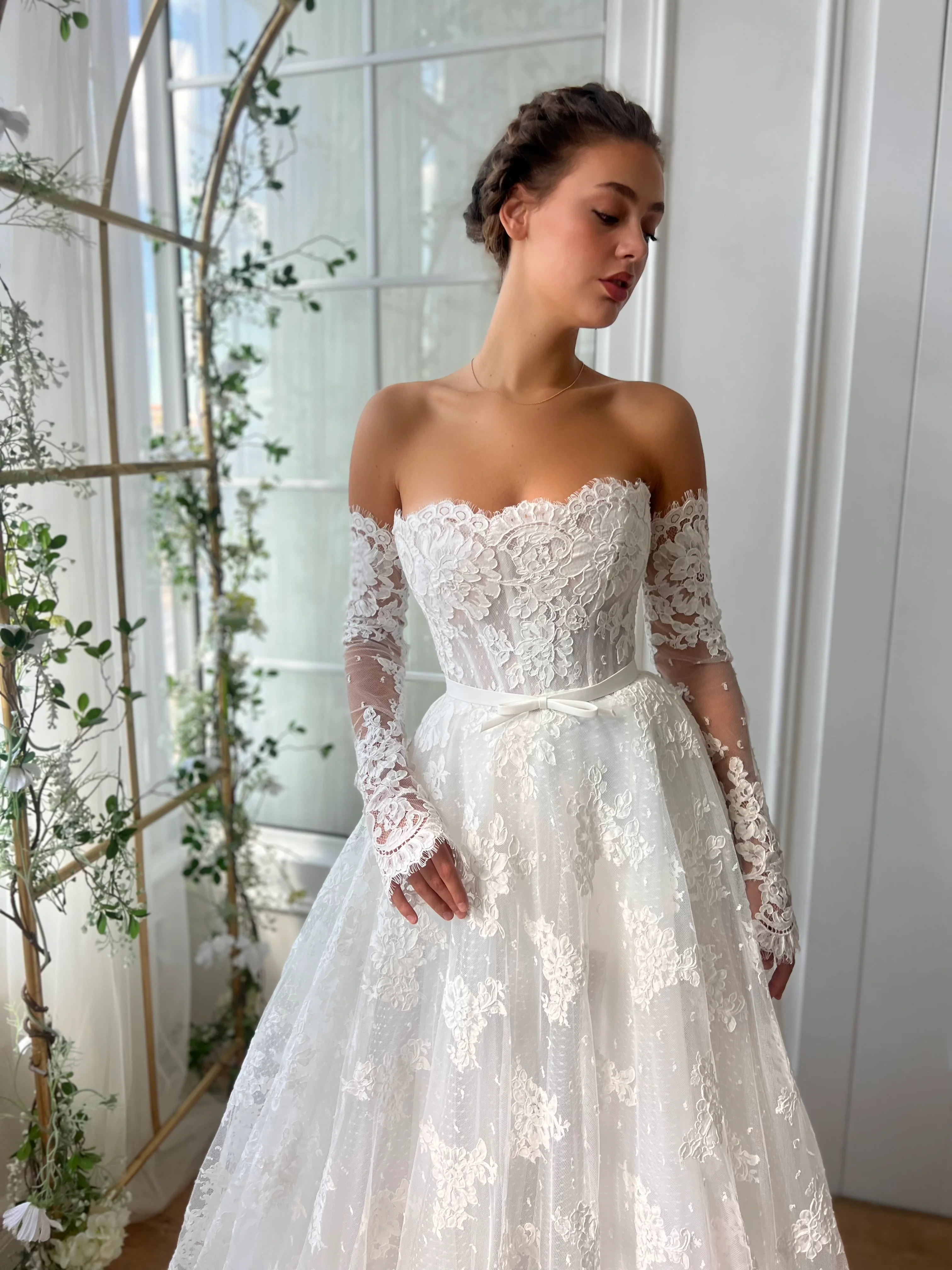 Veil of Flowers Gown - Image 5