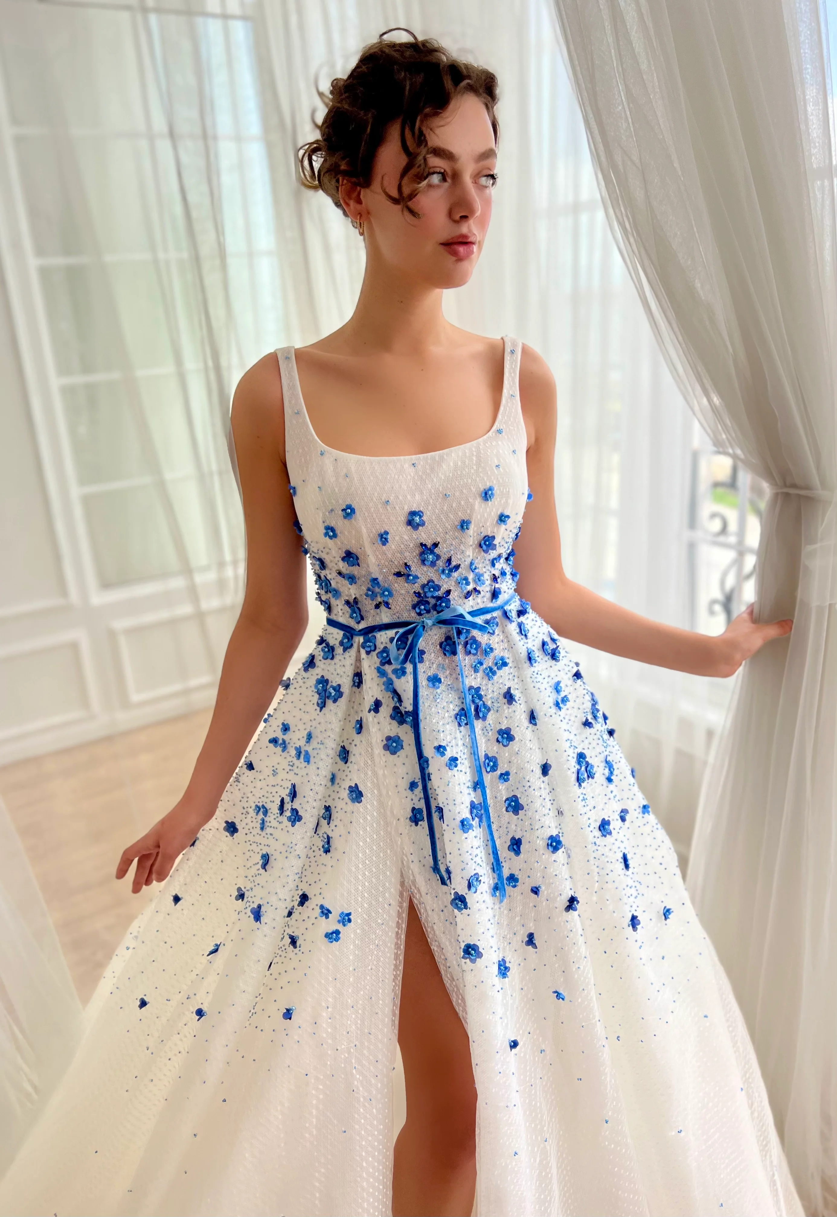 White Midnight Gown - Image 2