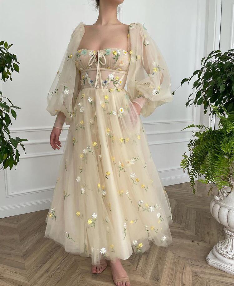 Wild Daffodils Dress - Image 7