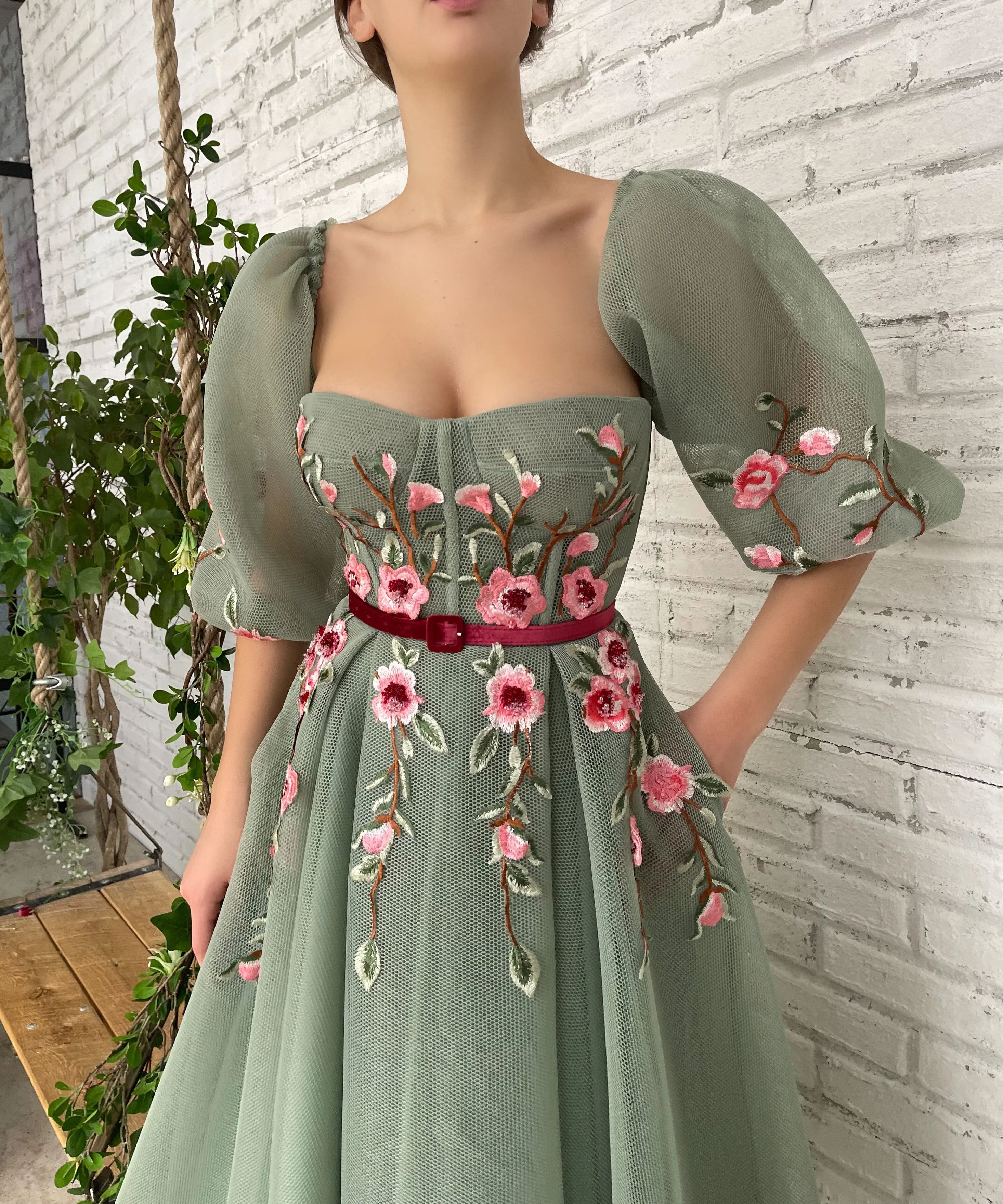 Wintergreen Garden Dress - Image 5